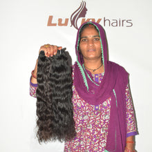 Blunt cut Wavy 12" inch 1 bundle