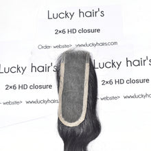 20" inch 1 Piece 2*6 Swiss HD lace Closure