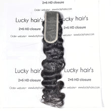 20" inch 1 Piece 2*6 Swiss HD lace Closure
