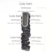 20" inch 1 Piece 2*6 Swiss HD lace Closure