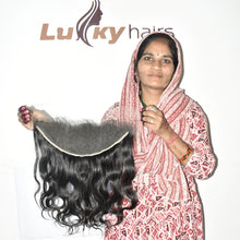 12" inch 1 Piece 13*6 Swiss HD lace Frontal