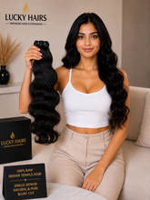 Blunt cut Bodywave 22" inch 1 bundle