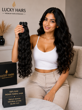 Blunt cut Wavy 12" inch 1 bundle