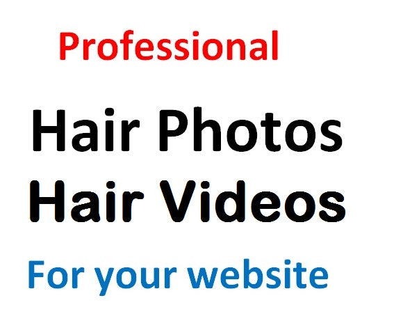 Professional Hair Pictures and Videos for your website.